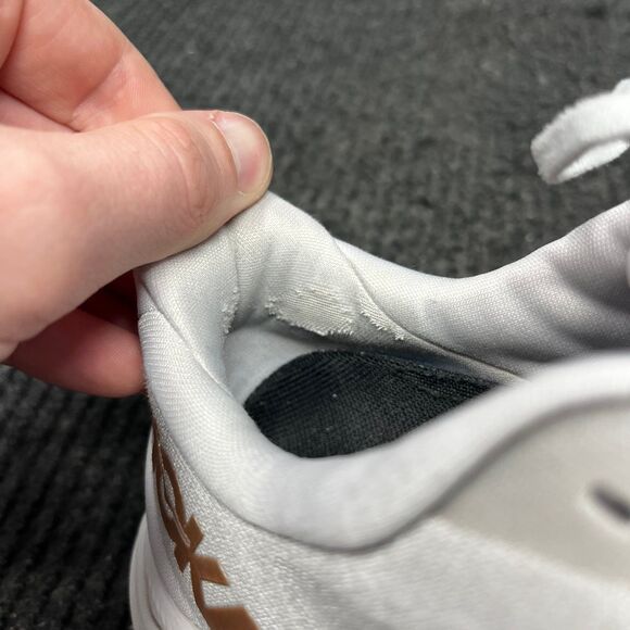 Hoka One One Arahi 6 Nimbus Cloud Grey Gold Running Shoes Women’s 9.5 B - Picture 8 of 10